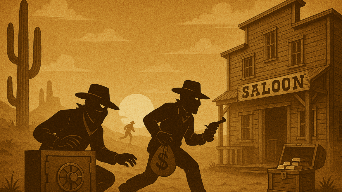 The last heist on the Saloon
